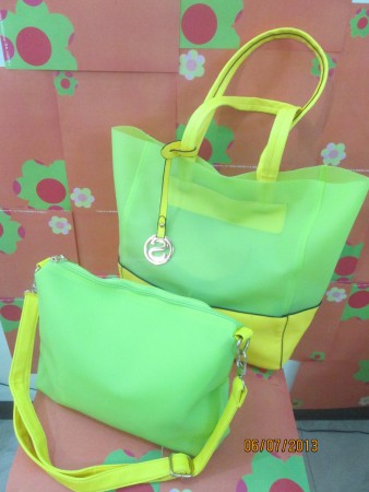 Bolso Amarillo Neon (Dos por el precio de uno)